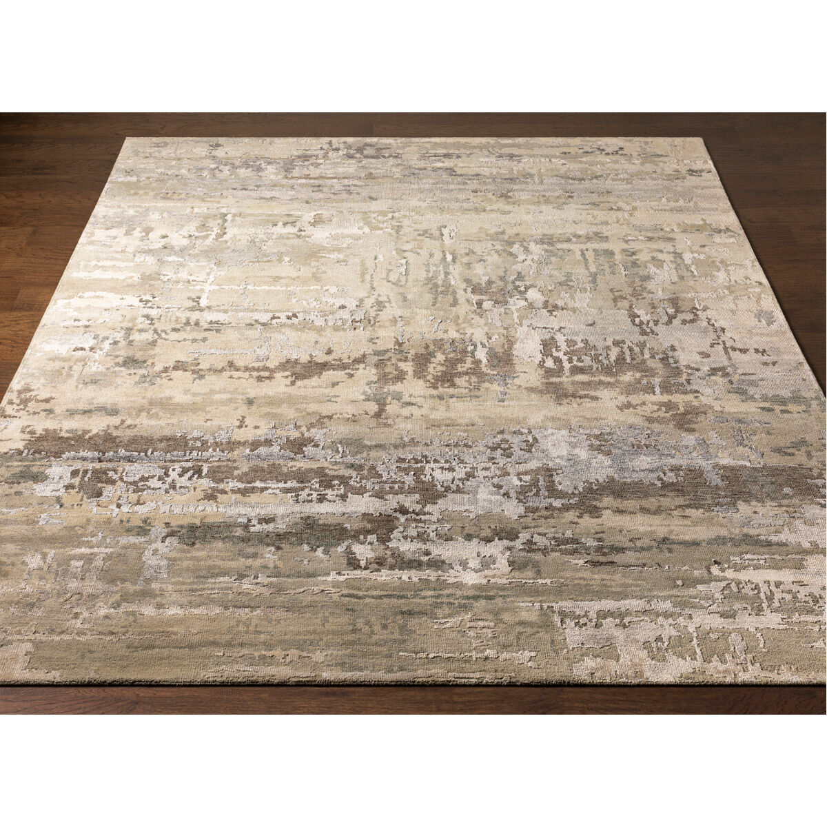 Mineola 132 X 96 inch Light Gray Rug, Rectangle