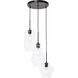Rochester 3 Light 17 inch Black Pendant Ceiling Light