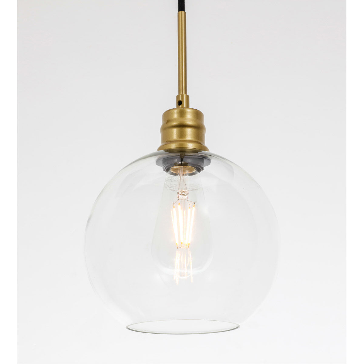 Rensselaer 1 Light 8 inch Brass Pendant Ceiling Light