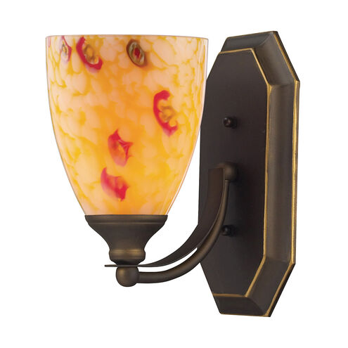 Hempstead 1 Light 8 inch Aged Bronze Vanity Light Wall Light