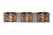 Troy 3 Light 24 inch Bronze Bath Vanity Light Wall Light