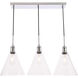 Meadville 3 Light 10 inch Chrome Pendant Ceiling Light