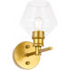 Rochester 1 Light 6 inch Brass Wall sconce Wall Light