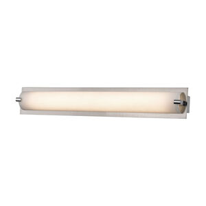 McKees 1 Light 25.3 inch Satin Nickel Vanity Light Wall Light