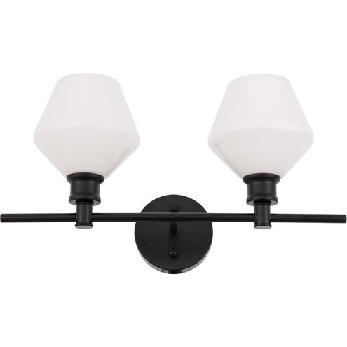 Rochester 2 Light 19 inch Black Wall sconce Wall Light
