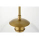Huntington 1 Light 9.8 inch Brass Pendant Ceiling Light