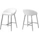 Queensbury 30 inch White Bar Stool, 2-Piece Set