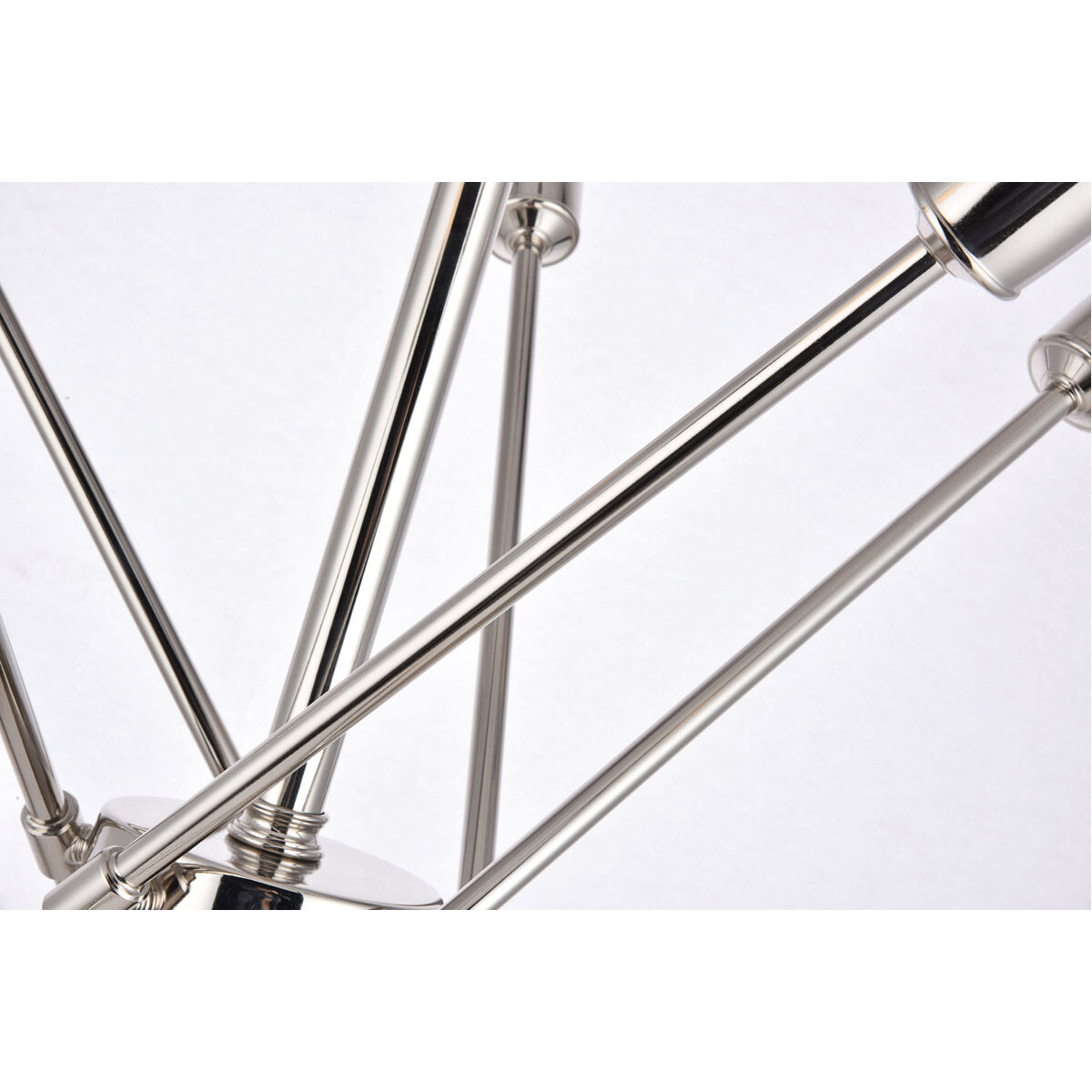 Newtown 10 Light 27 inch Polished Nickel Pendant Ceiling Light