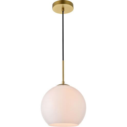 Huntington 1 Light 10 inch Brass Pendant Ceiling Light