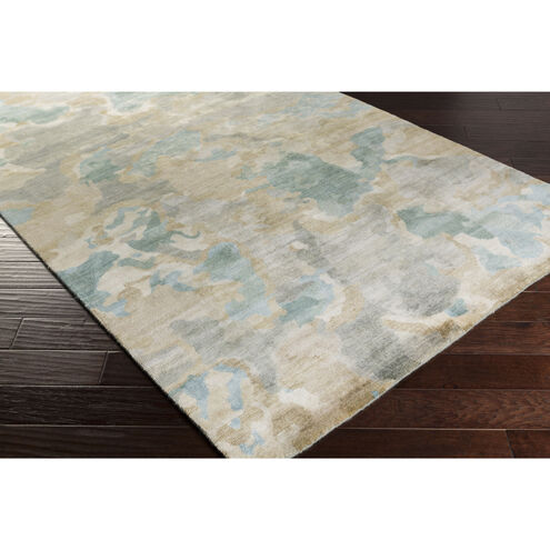 Manchester 132 X 96 inch Pale Blue Rug, Rectangle