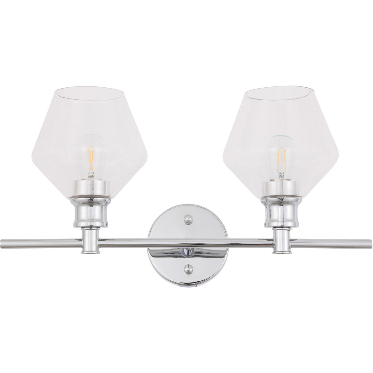 Rochester 2 Light 19 inch Chrome Wall sconce Wall Light