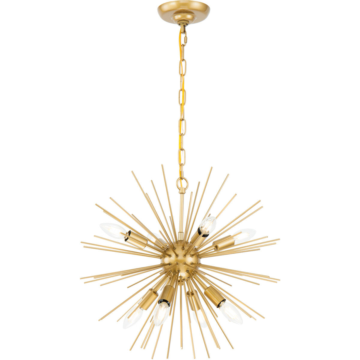 Esopus 8 Light 20 inch Brass Pendant Ceiling Light
