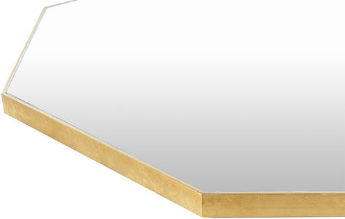 Java 40 X 40 inch Gold Mirror, Large