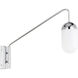 Malta 1 Light 4.8 inch Chrome Wall sconce Wall Light