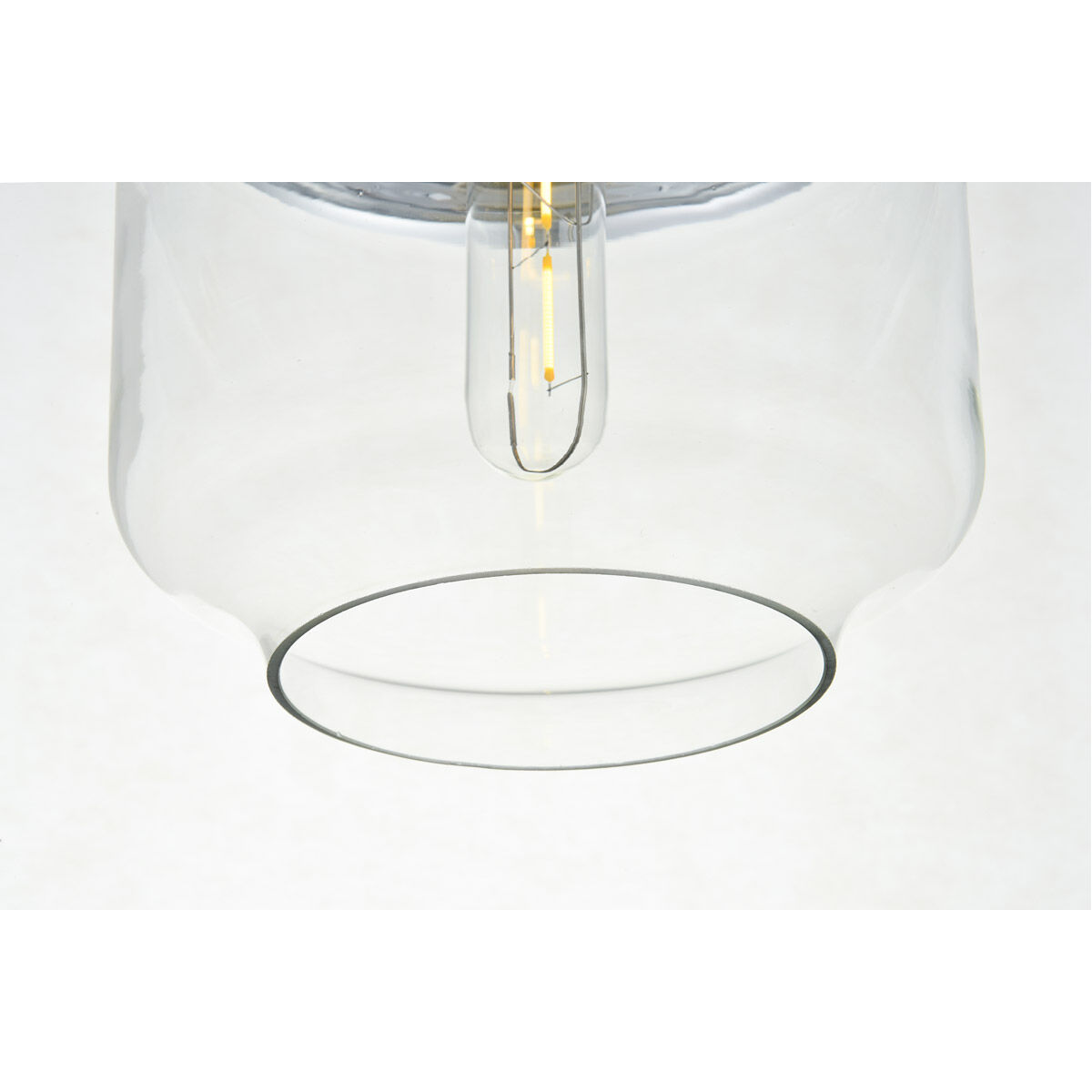 Lock Haven 1 Light 7.1 inch Chrome Pendant Ceiling Light