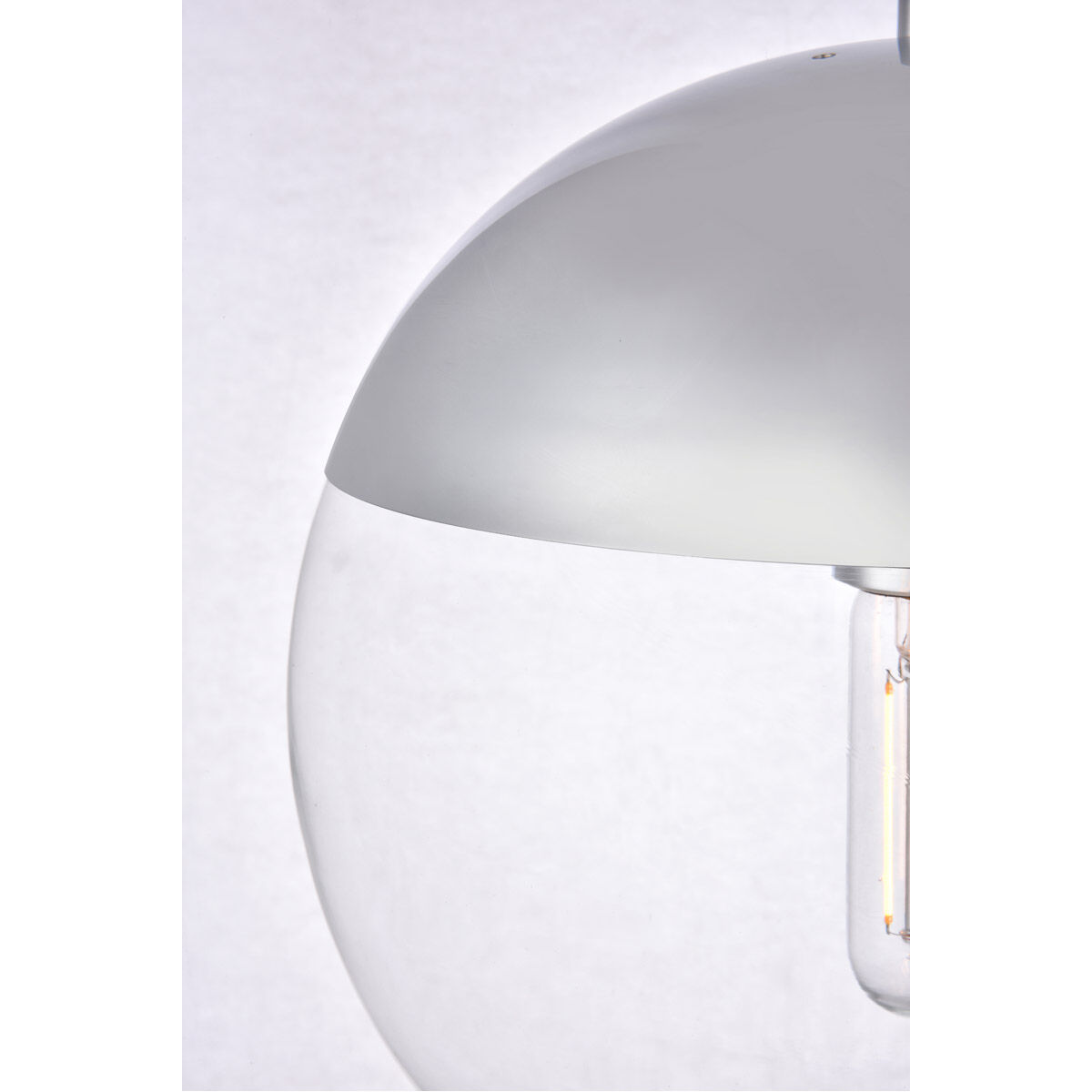 Oyster Bay 1 Light 10 inch Chrome Pendant Ceiling Light