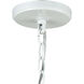 Tupper 12 Light 22 inch Matte White Chandelier Ceiling Light