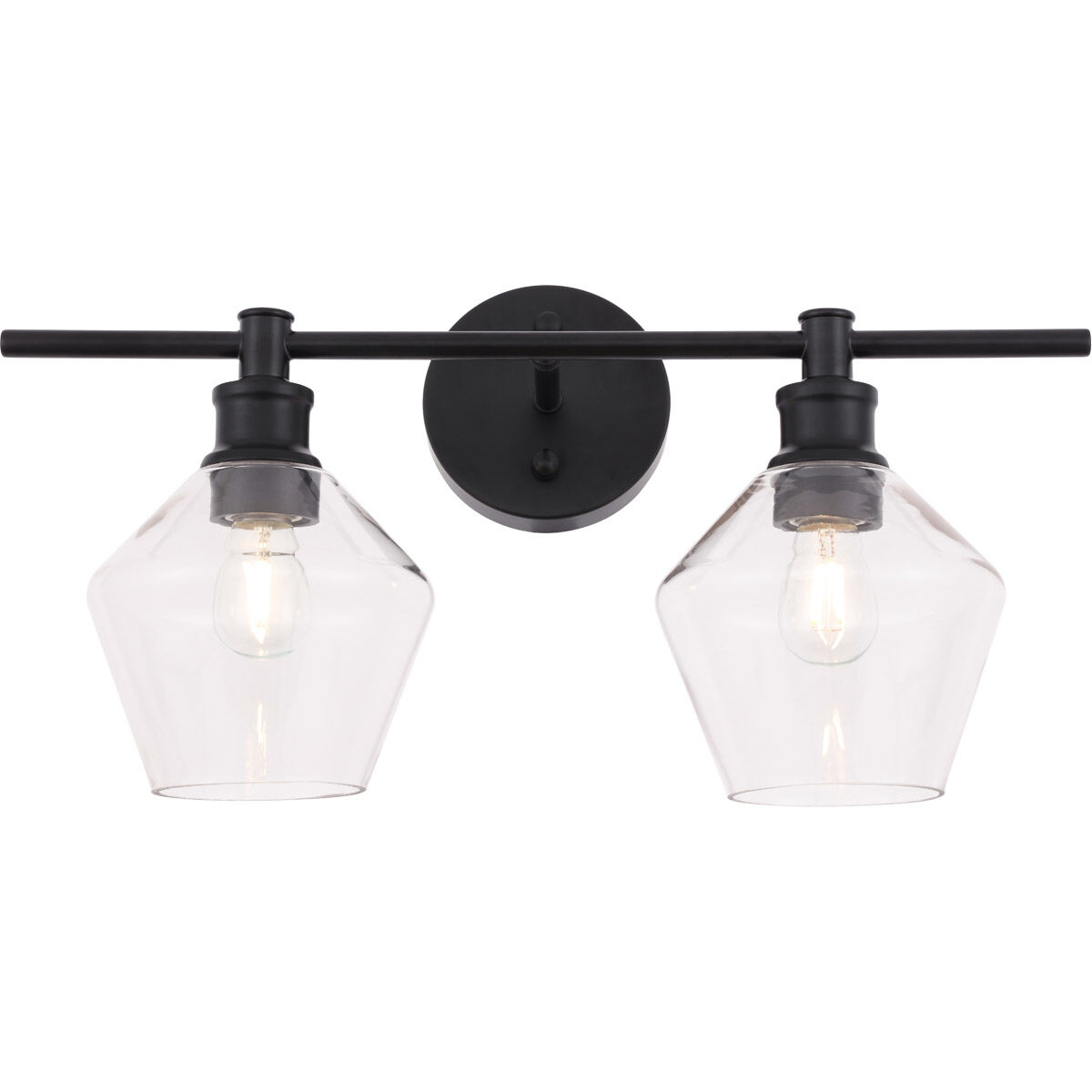 Rochester 2 Light 19 inch Black Wall sconce Wall Light