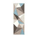 Colonie 91 X 31 inch Taupe Rug, Runner