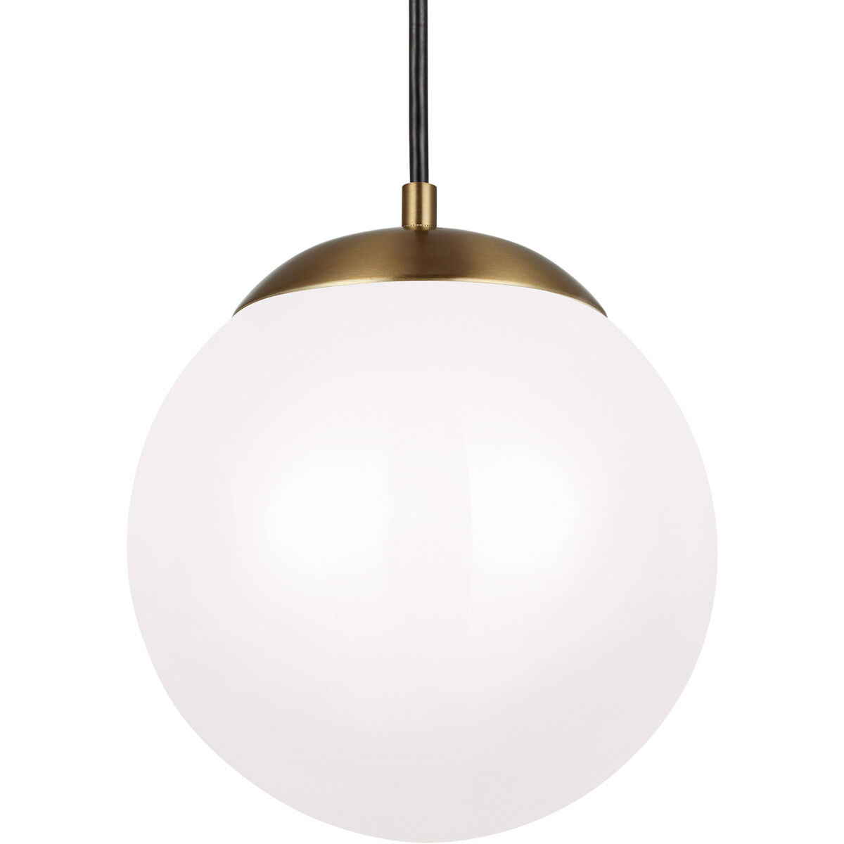 Abington LED 10 inch Satin Brass Pendant Ceiling Light
