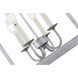 Oyster Bay 4 Light 16 inch Vintage Silver Pendant Ceiling Light