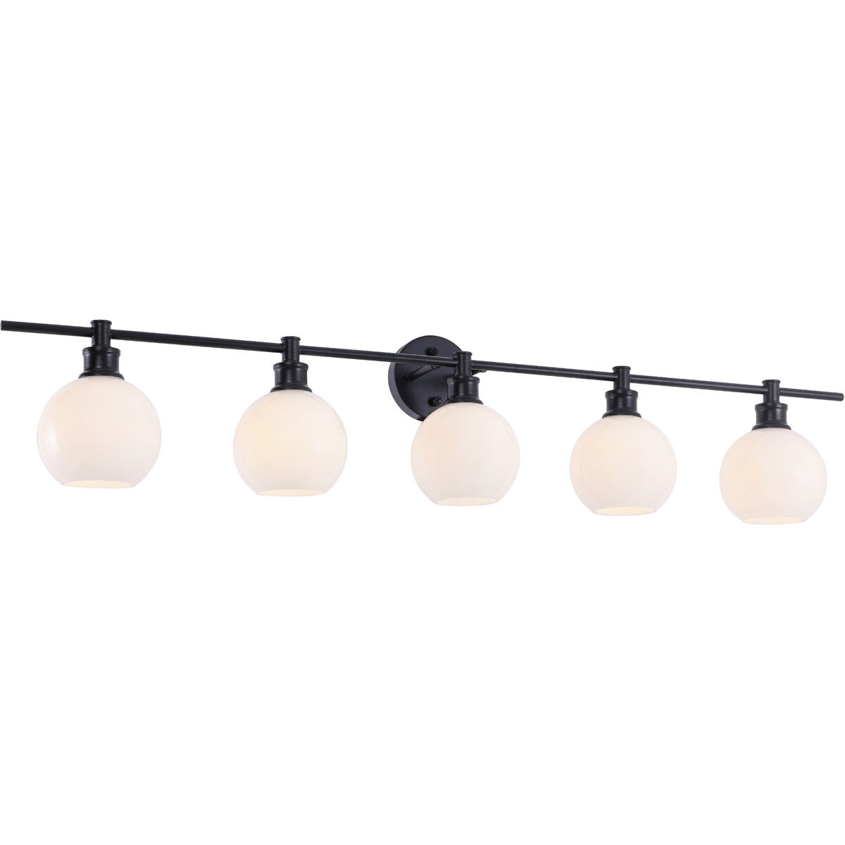 Syracuse 5 Light 47 inch Black Wall sconce Wall Light