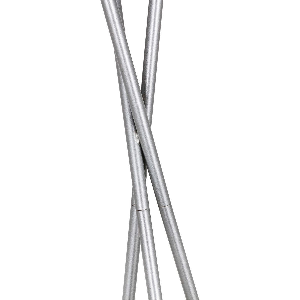 Moreau 66 inch 60 watt Silver Floor lamp Portable Light