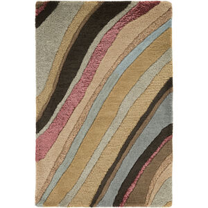 Radnor 36 X 24 inch Medium Brown Rug, Rectangle