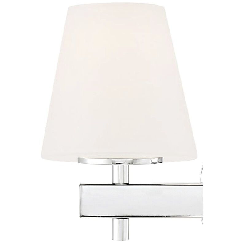 Harleigh 3 Light 24.25 inch Chrome Bathroom Vanity Wall Light