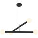 Lumenfold LED Globe ChandelierLumenfold LED 30 inch Matte Black Chandelier Ceiling Light