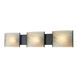 Cicero LED 30 inch Oil Rubbed Bronze with Honey Vanity Light Wall Light