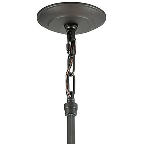 Middlesex 15 Light 36 inch Aged Black with Aged Gray and Clear Chandelier Ceiling Light