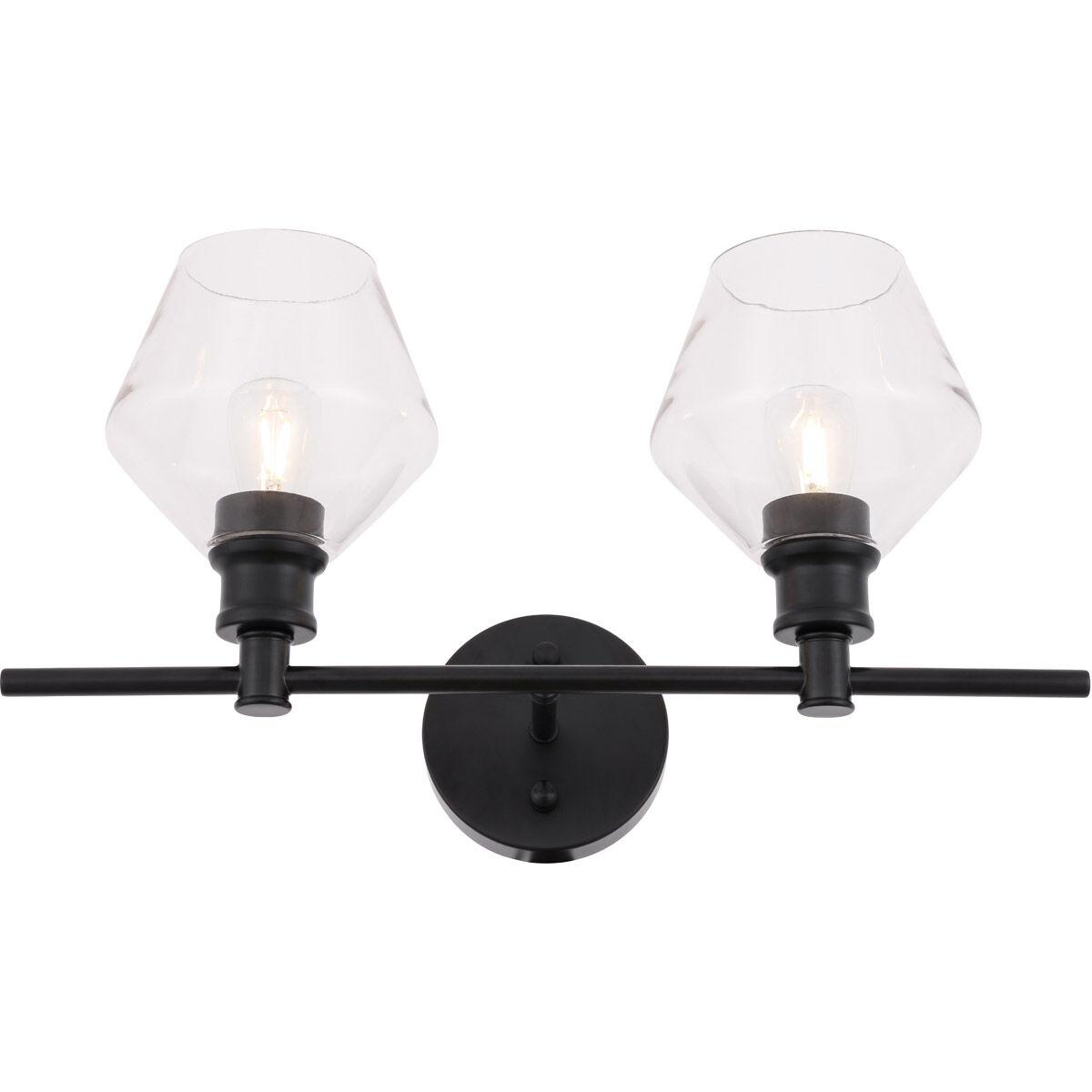 Rochester 2 Light 19 inch Black Wall sconce Wall Light