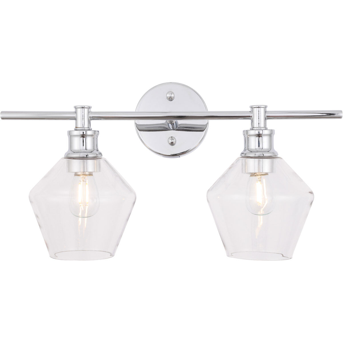 Rochester 2 Light 19 inch Chrome Wall sconce Wall Light