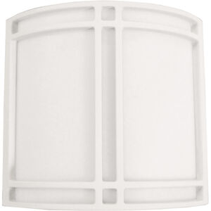 Montauk LED 11.5 inch White Sconce Wall Light