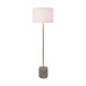 Enfield 62 inch 100.00 watt Silver Floor Lamp Portable Light