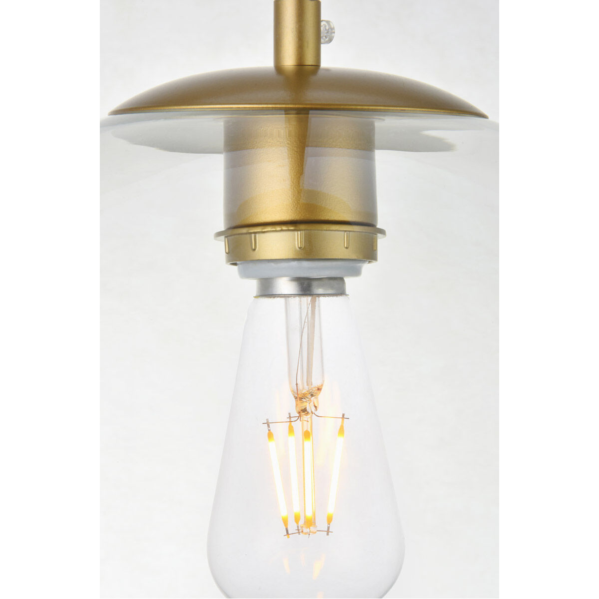 Huntington 1 Light 14 inch Brass Pendant Ceiling Light