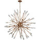 Shillington 9 Light 38 inch Matte Gold Chandelier Ceiling Light