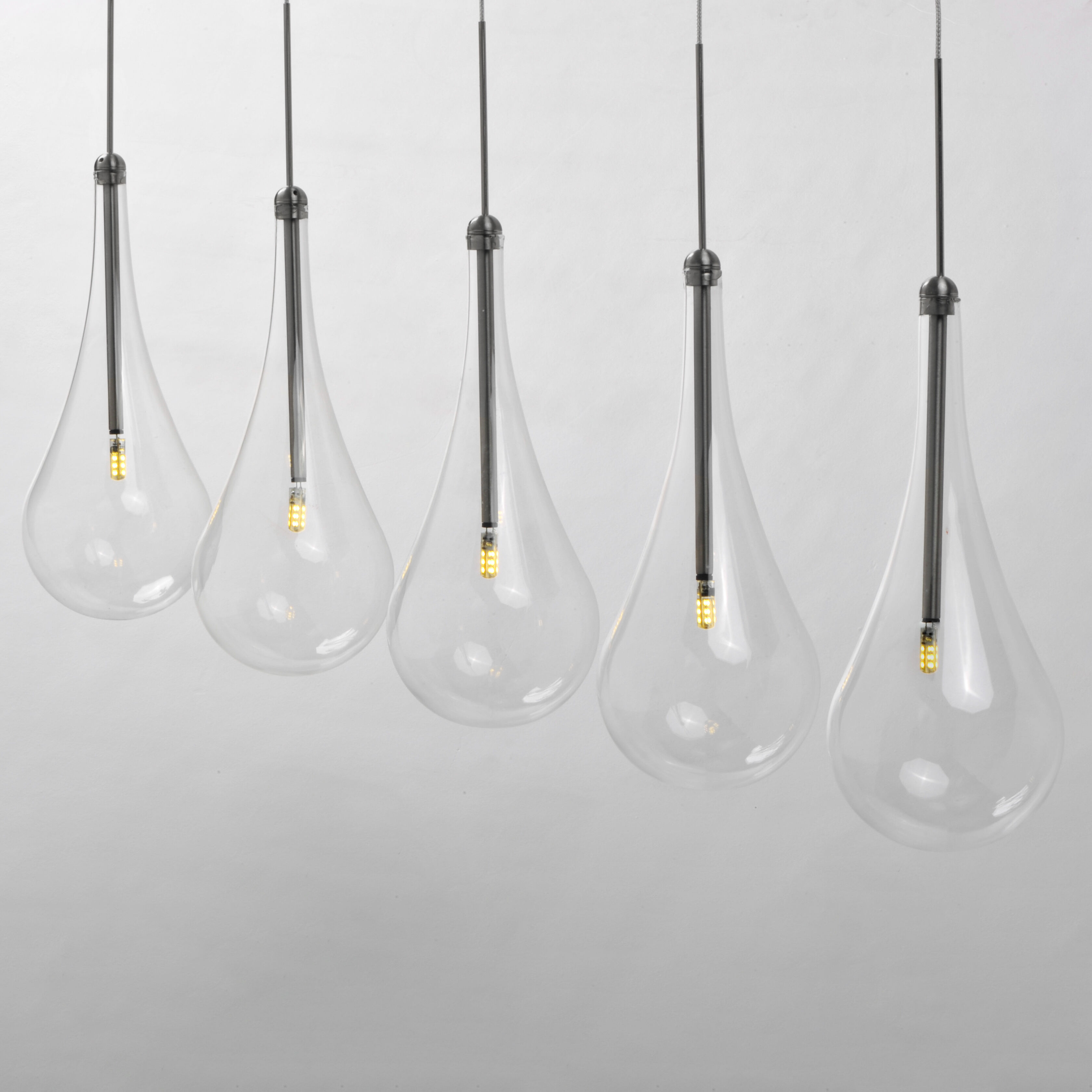 Collier LED 31.5 inch Polished Chrome Linear Pendant Ceiling Light