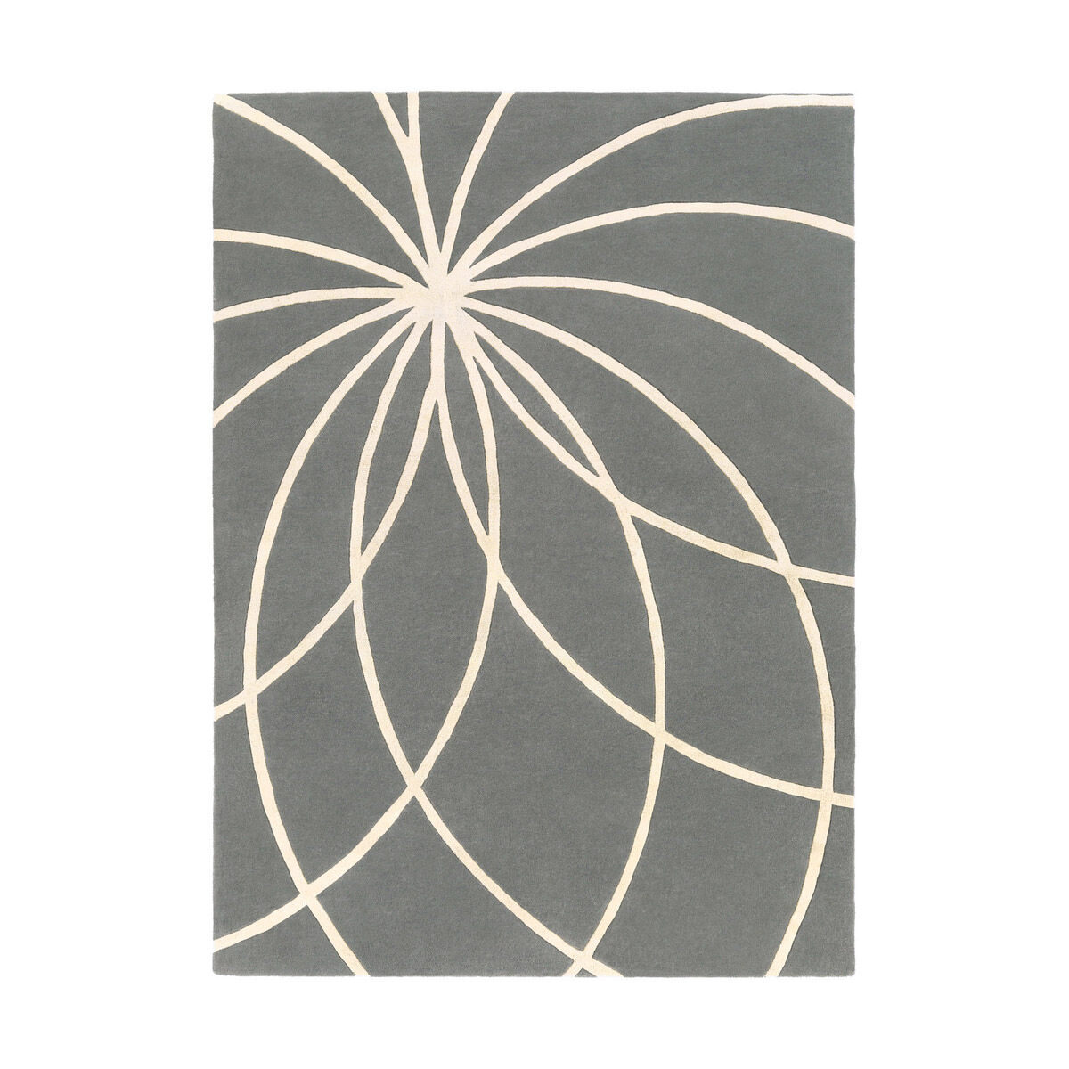 Philadelphia 132 X 96 inch Charcoal Rug, Rectangle