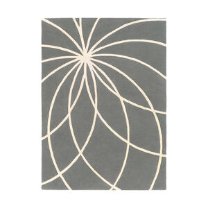 Philadelphia 132 X 96 inch Charcoal Rug, Rectangle