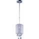Lawrence 1 Light 7 inch Polished Chrome Mini Pendant Ceiling Light