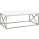 Silver Spring 44 X 22 inch White Accent Table or Coffee Table