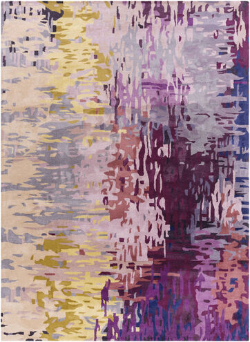 Utica 132 X 96 inch Burgundy Rug, Rectangle