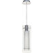 Ridgeway 1 Light 5.5 inch Polished Chrome Single Pendant Ceiling Light