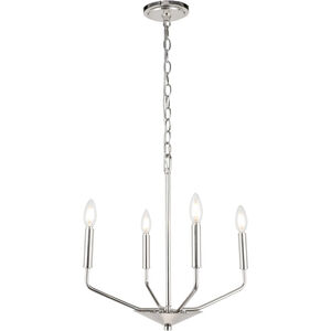 Geneseo 4 Light 18 inch Chrome Pendant Ceiling Light