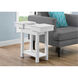 Hampton 24 X 20 inch White Accent End Table