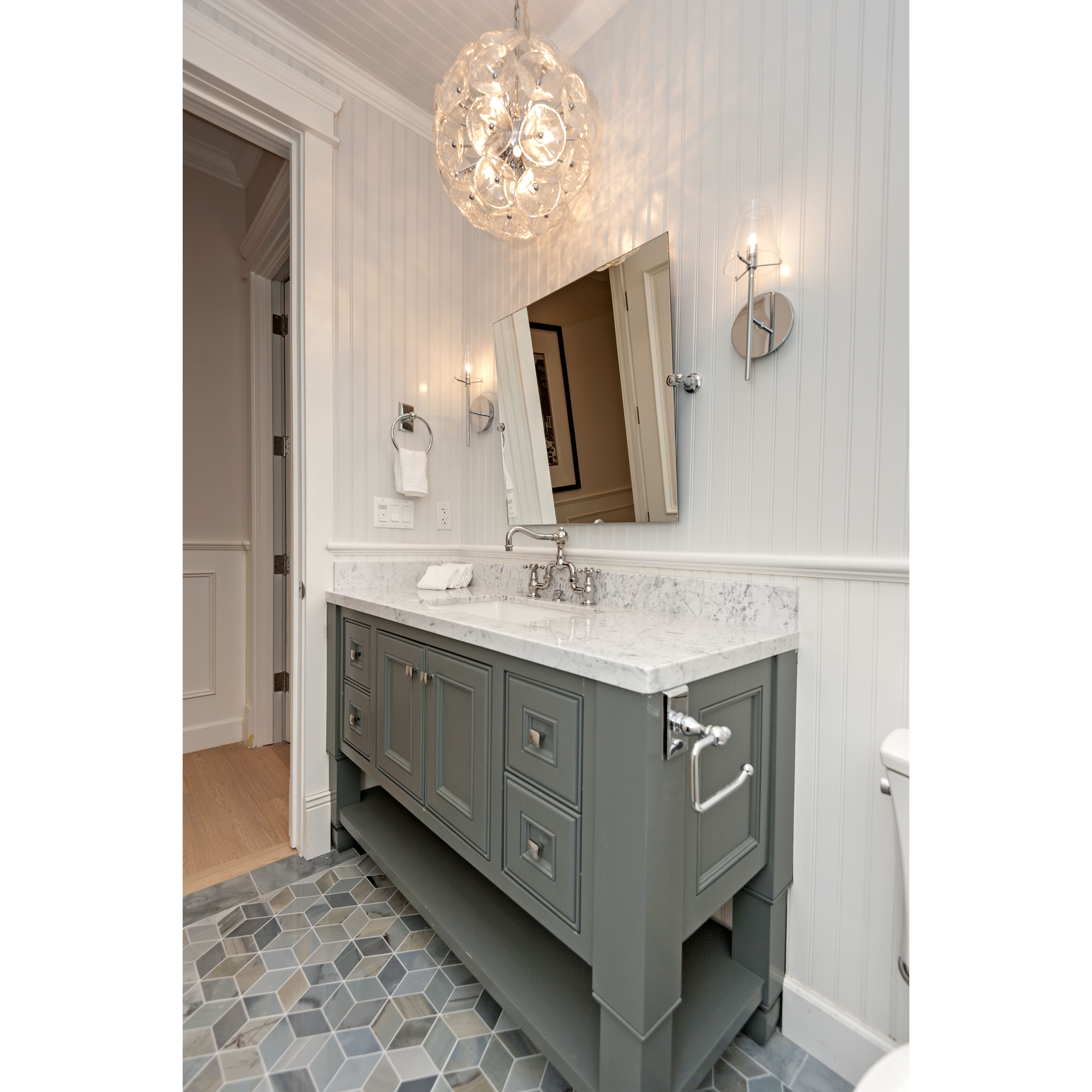 Dunmore 8 Light 12 inch Polished Chrome Single Pendant Ceiling Light