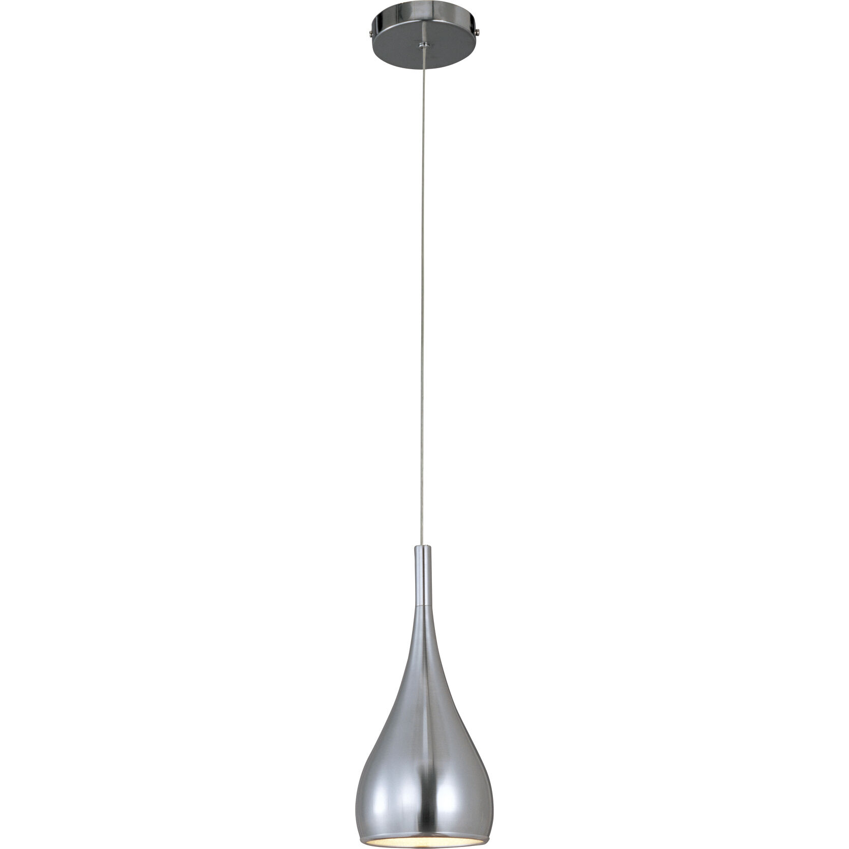 Tilden 1 Light 6.5 inch Satin Nickel Single Pendant Ceiling Light