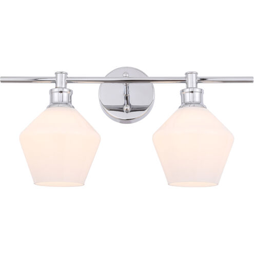 Rochester 2 Light 19 inch Chrome Wall sconce Wall Light